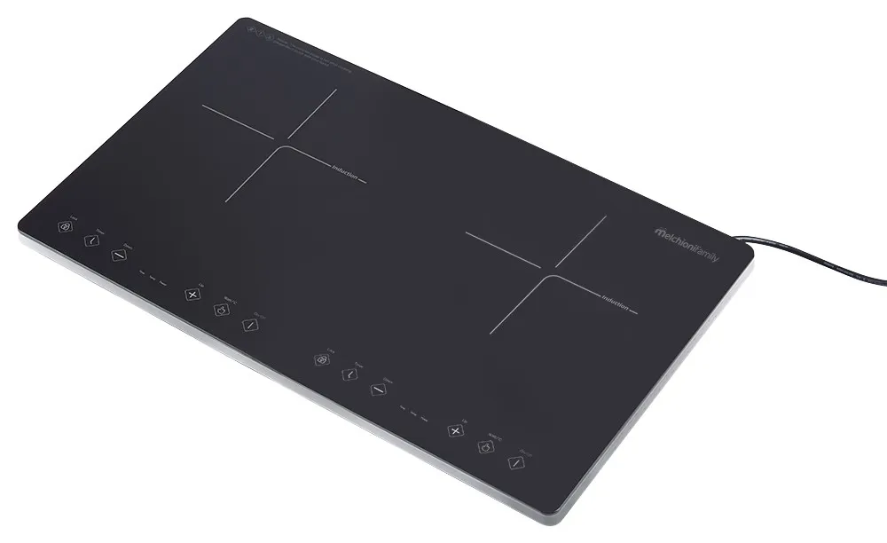 FORNELLO PIASTRA A INDUZIONE 2 FUOCHI MELCHIONI MODELLO OBLIVION 2 3300W 220 - 2