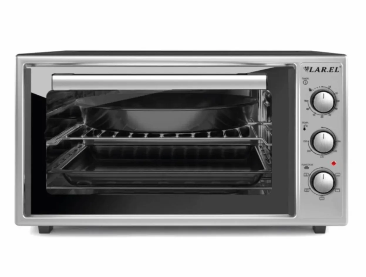 FORNETTO FORNO ELETTRICO LAREL GAGLIO 1400W 45LT COTTURA GRILL TIMER 2 TEGLIE