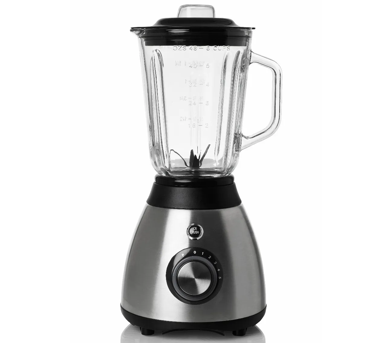 Frullatore con bicchiere in vetro 600W FRULLO GLASS MELCHIONI FAMILY