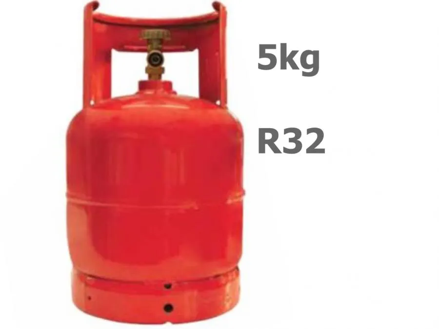 GAS CLIMATIZZATORE REFRIGERANTE R32 BOMBOLA DA 5KG MADE IN ITALY RICARICABILE