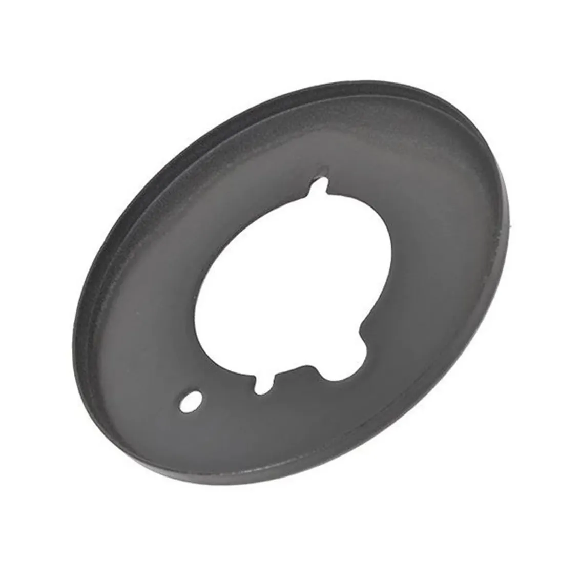 GHIERA SMALTATA NERA BRUCIATORE MEDIO PIANO COTTURA REX ELECTROLUX 108,6mm