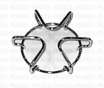 GRIGLIA 1 FUOCO CUCINA FRATELLI ONOFRI  108 H.36 FILO CROMATO