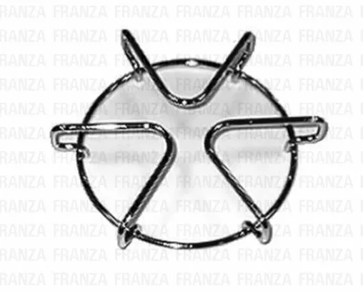 GRIGLIA 1 FUOCO CUCINA FRATELLI ONOFRI  178 H.36 FILO CROMATO