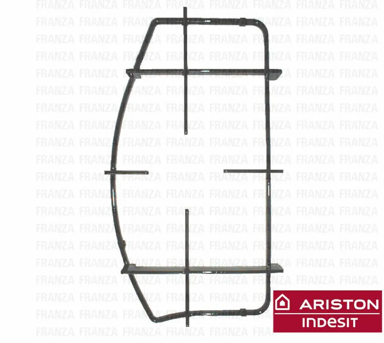 GRIGLIA 1 FUOCO PIANO COTTURA ARISTON LATO DX ARISTON INDESIT 387 X 202 c0005292
