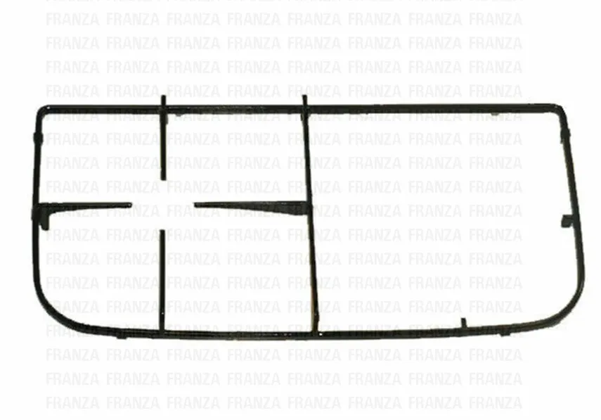 GRIGLIA 1 FUOCO   PIASTRA NERA 460 X 235 CUCINA ARISTON INDESIT