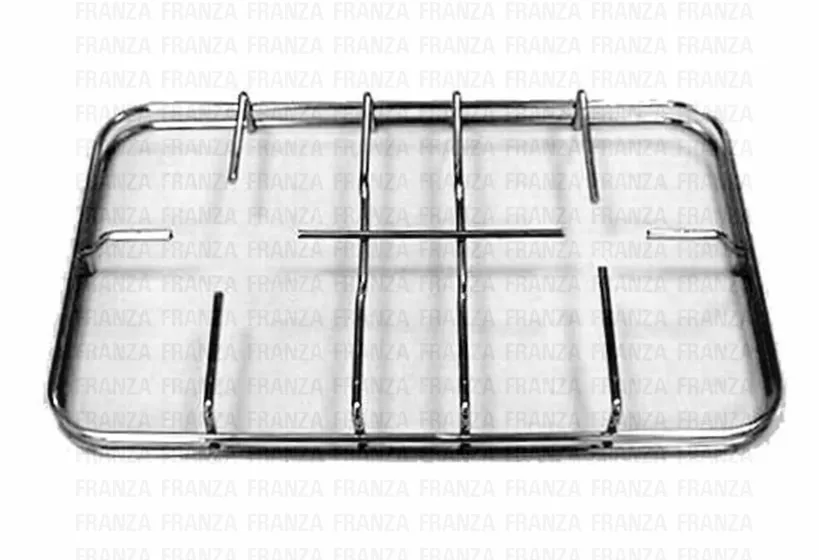 GRIGLIA 2 FUOCHI CUCINA NARDI 408 X 245 H 40 FILO CROMATO