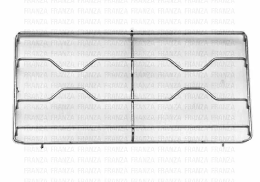 GRIGLIA 2 FUOCHI FILO CUCINA AREILOS CROMATA 438 X 260