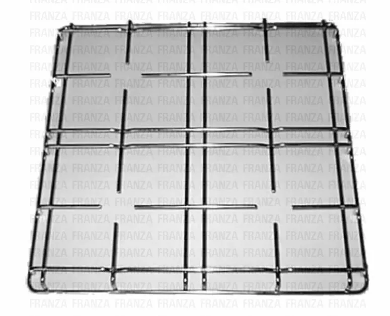 GRIGLIA 4 FUOCHI CUCINA SALVARANI 468 X 458 FILO CROMATO