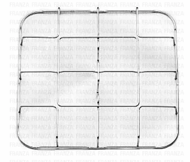 GRIGLIA 4 FUOCHI CUCINA SMALVIC 460 x 460 FILO CROMATO