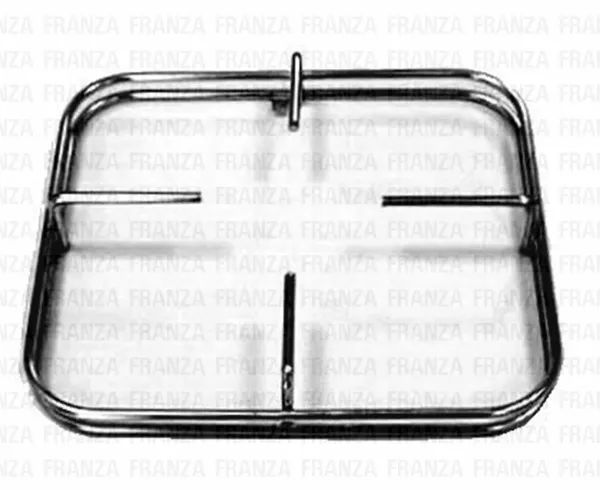 GRIGLIA CUCINA NARDI 1 FUOCO CROMATO FILO 245 X 210 altezza 40