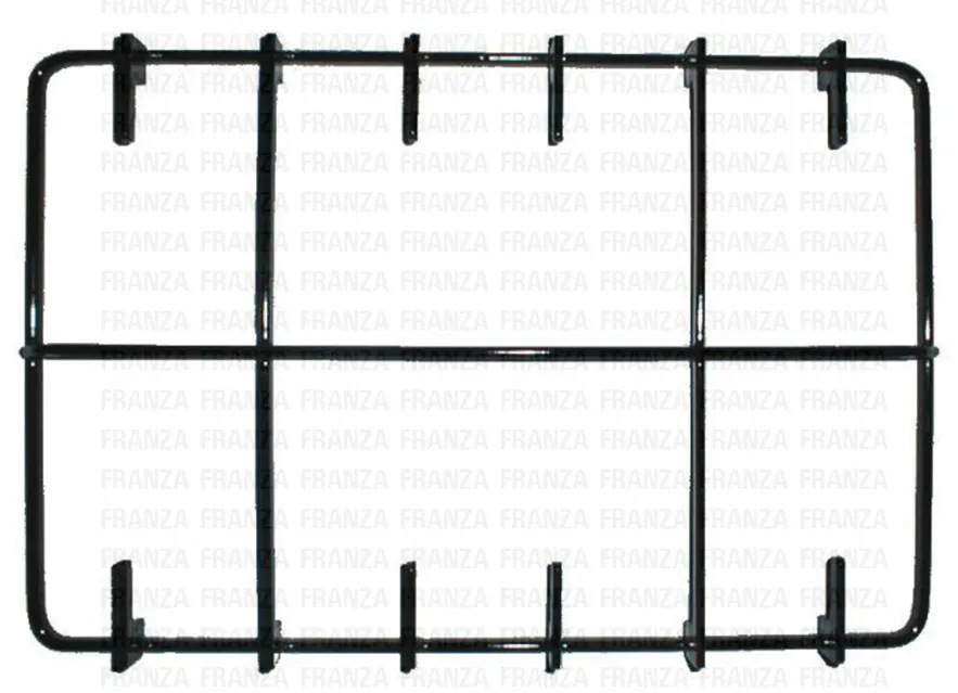 GRIGLIA CUCINA REX ELECTROLUX PIANO COTTURA 2 FUOCHI 399X265 ZOPPAS