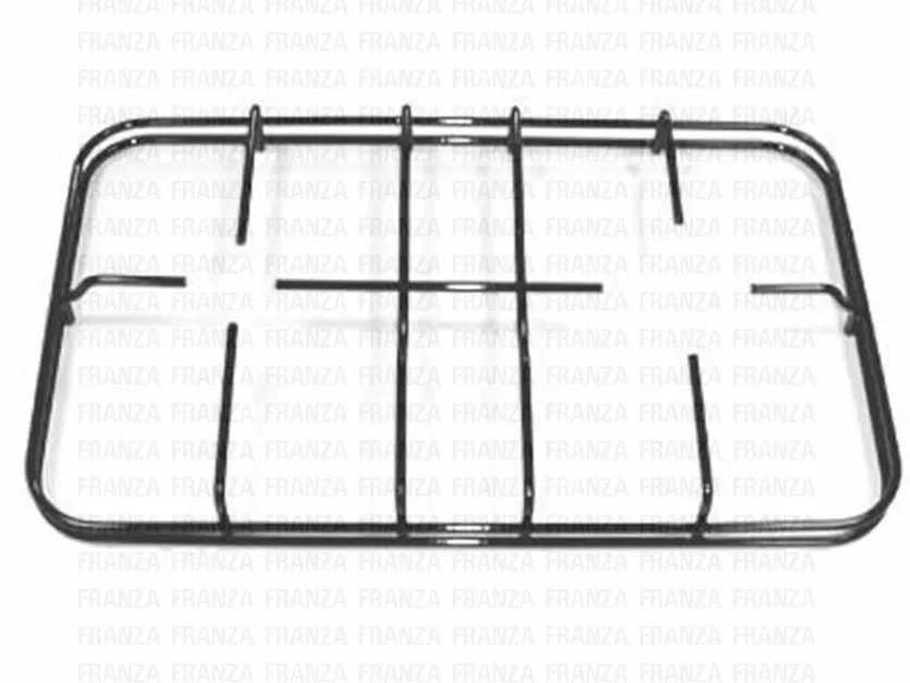 GRIGLIA IN FILO SMALTATO 2 Fuochi 408X245 Con gobbette cucina NARDI