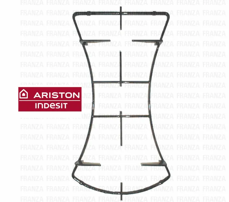 GRIGLIA PIANO COTTURA ARISTON CENTRALE 435X238 C00052988 2 FUOCHI C00052988