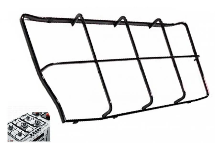 GRIGLIA PIANO COTTURA REX ZOPPAS ELECTROLUX 2 FUOCHI  SINISTRA 455 X 222