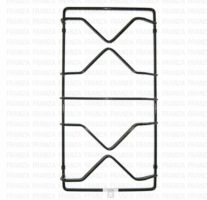 GRIGLIA PIANO COTTURA SMEG 2 FUOCHI 404 X 206 altezza 45mm 694092107 Cucina