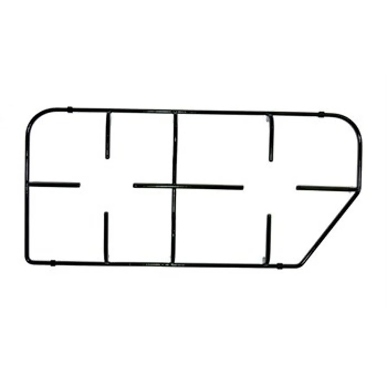 GRIGLIA PIATTINA DESTRA PIANI COTTURA CUCINA JOLLYINOX 457X213