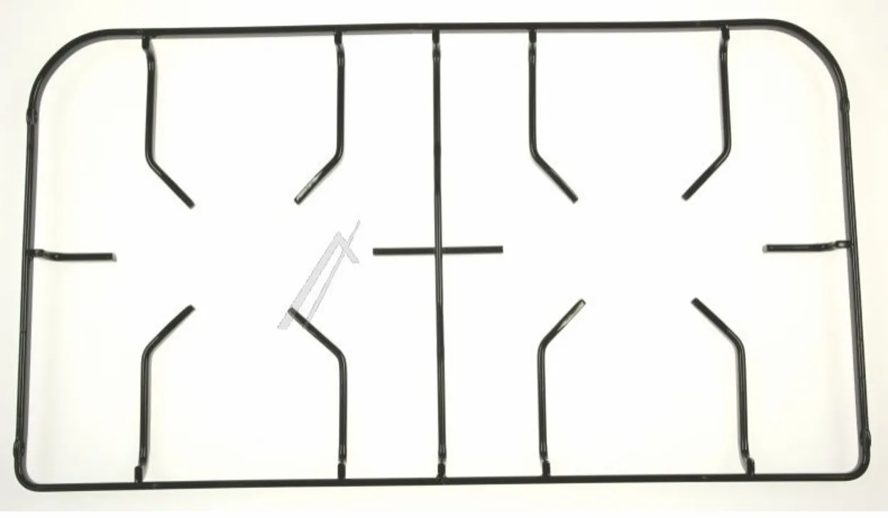 GRIGLIA PIATTINA NERA 2 FUOCHI PER CUCINA INDESIT 96N C00113733 ORIGINALE