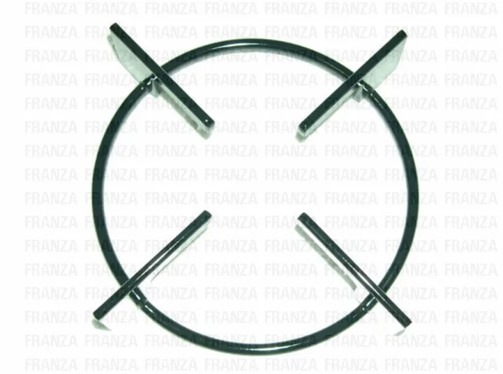 GRIGLIA ROTONDA PIANO COTTURA REX ELECTROLUX ZOPPAS  142 NERA SMALTATA