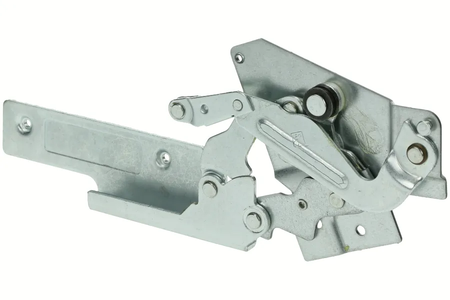 GRUPPO CERNIERA MOLLA APERTURA PORTA LAVASTOVIGLIE SMEG - LATO DESTRO