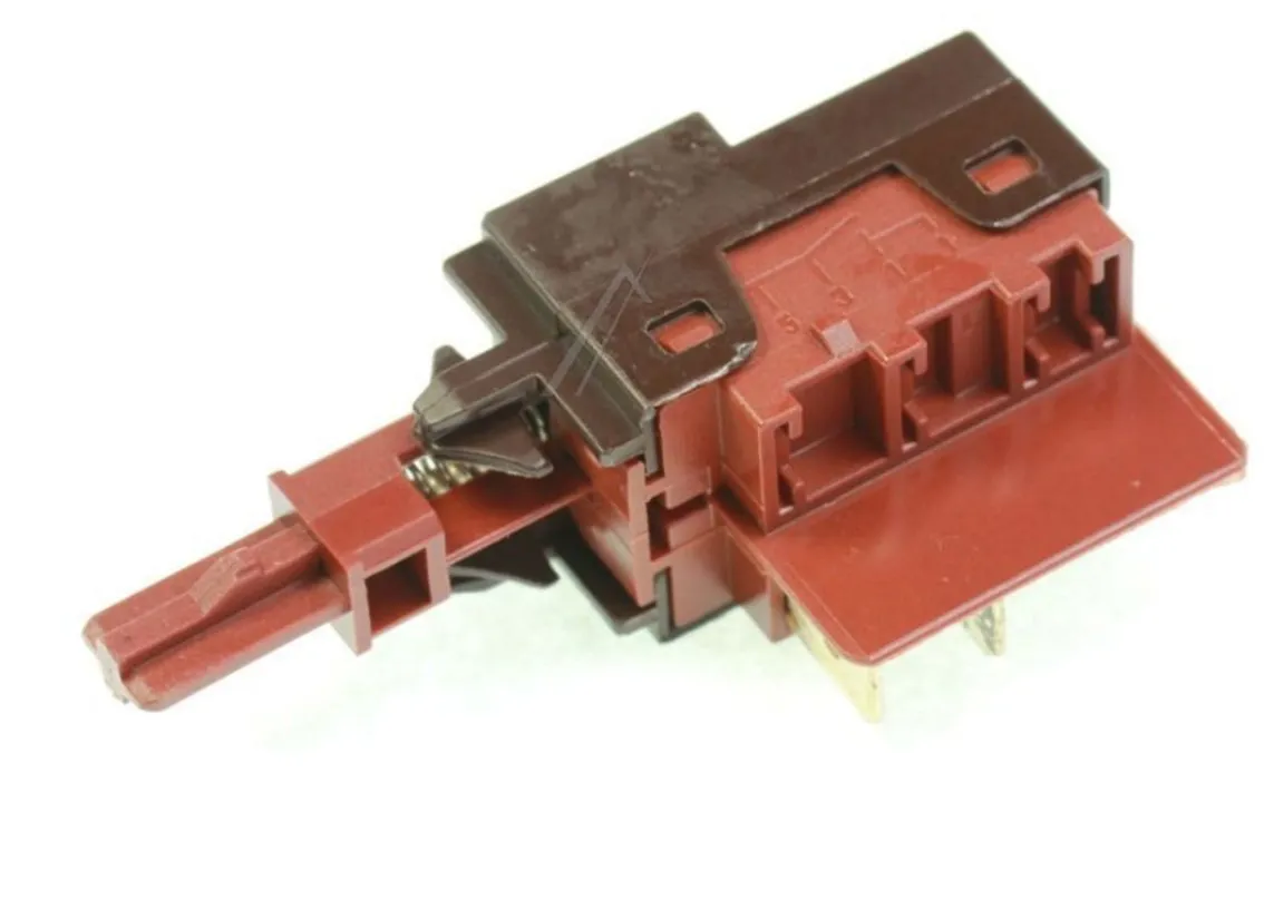 INTERRUTTORE TASTO ACCENSIONE LAVATRICE REX AEG ELECTROLUX 2 CONTATTI