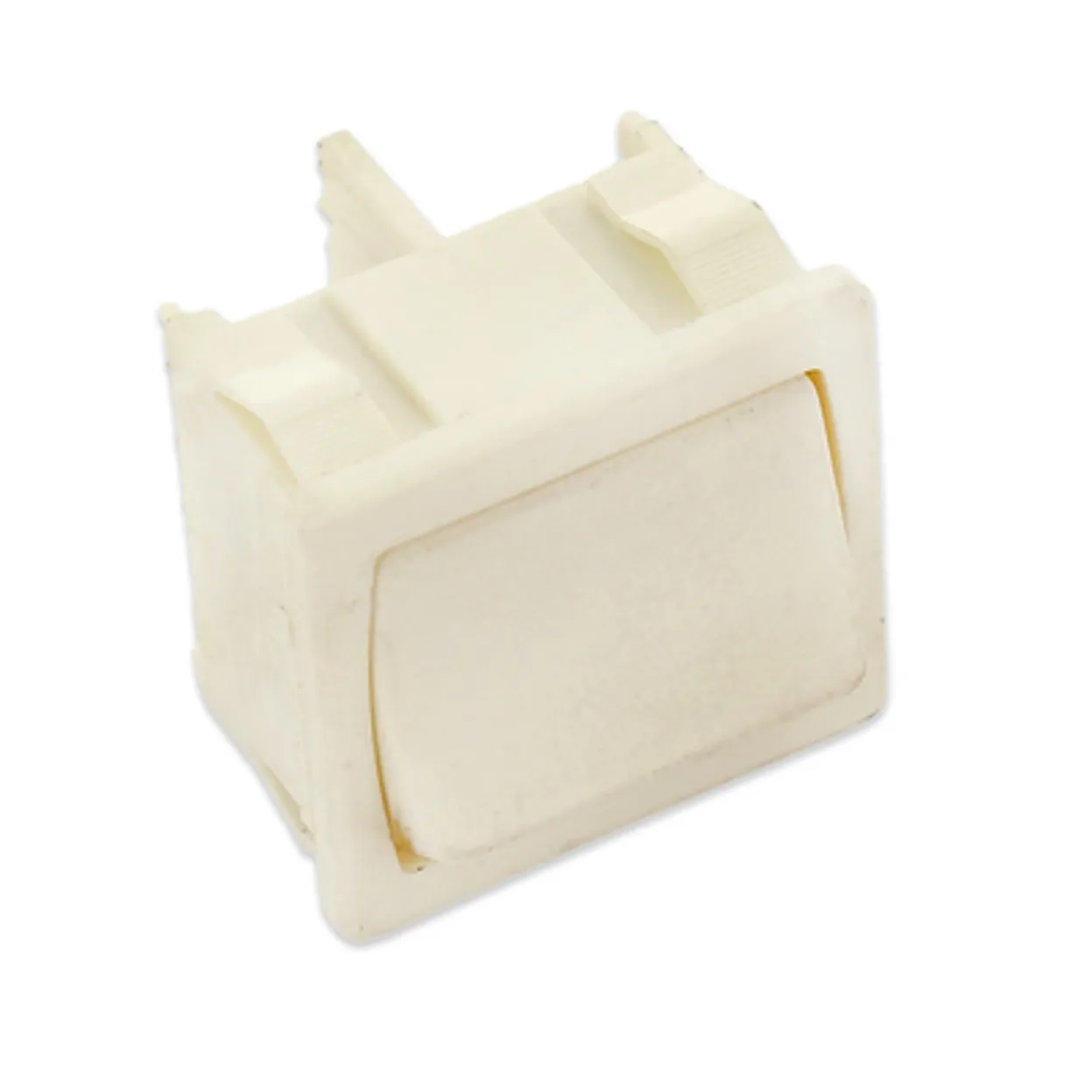 INTERRUTTORE UNIPOLARE 2 CONTATTI 23X19MM colore Bianco UNIVERSALE VARI USI