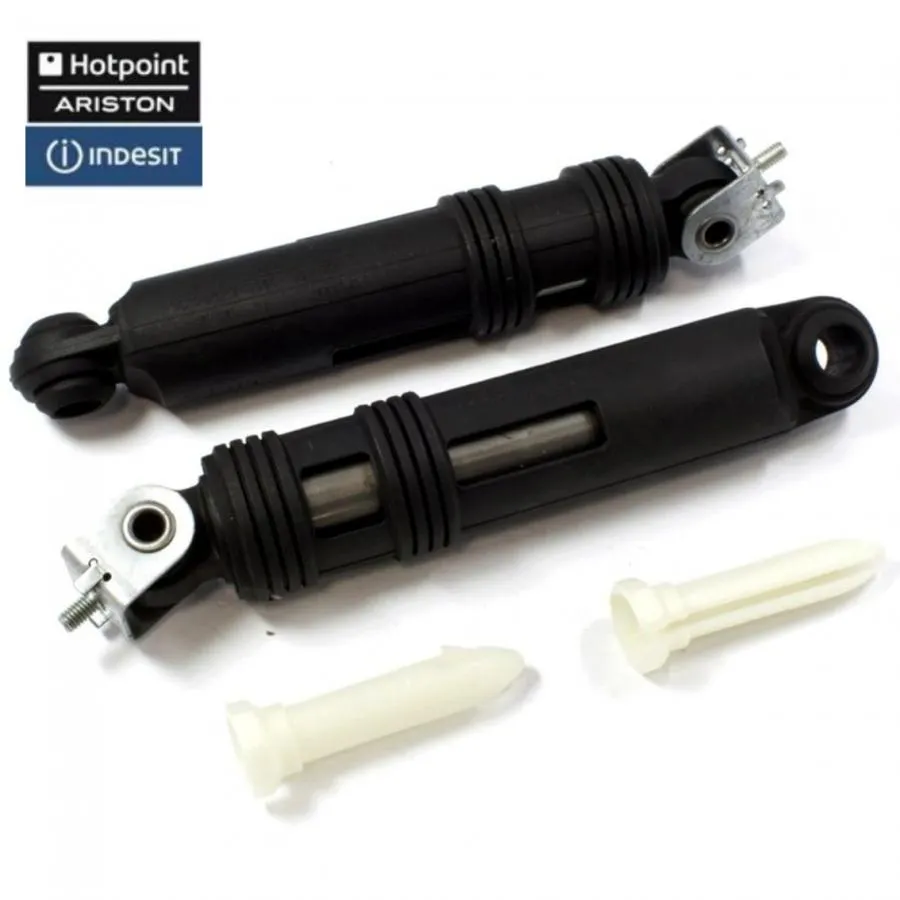 KIT 2PZ AMMORTIZZATORE Lavatrice ARISTON INDESIT HOTPOINT Vasca plastica 100N