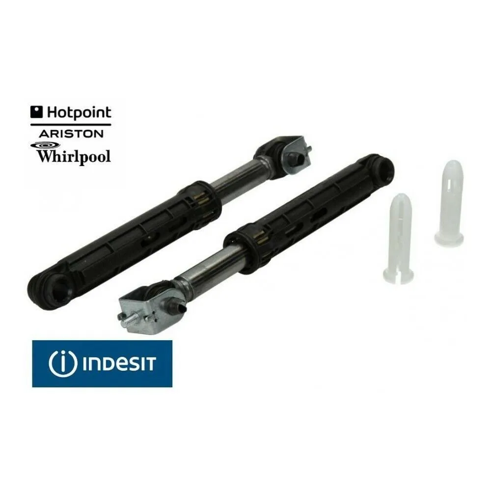 KIT 2PZ AMMORTIZZATORI LAVATRICE ARISTON INDESIT CON STAFFETTE