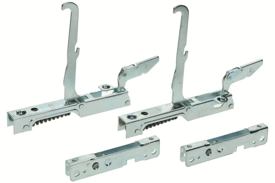 KIT 2PZ CERNIERA PORTA FORNO ORIGINALE FORNO SMEG WHESTINGHOUSE 691330361