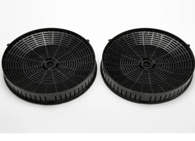 KIT 2pz FILTRI CARBONE ATTIVI CAPPA ELICA V400 DIAMETRO 180mm alt 41mm CFC003866