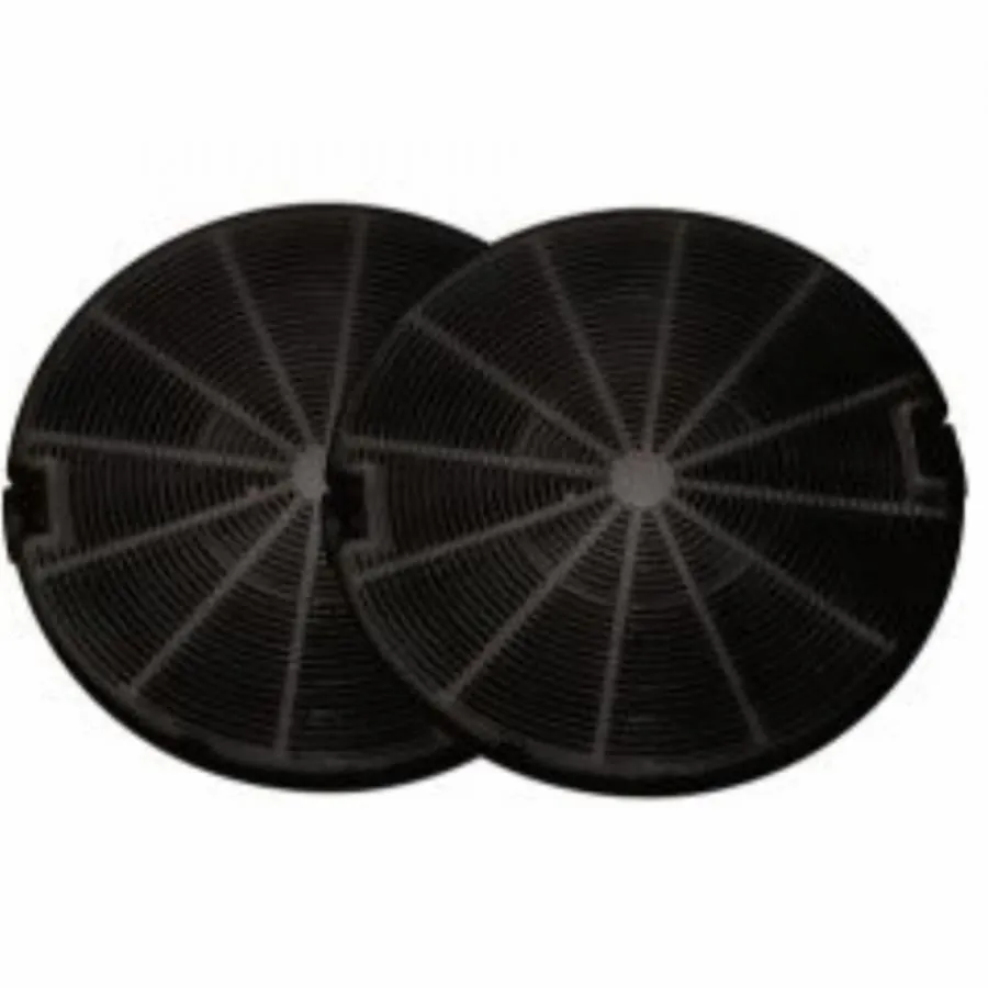 KIT 2PZ FILTRI CIRCOLARI CARBONI ATTIVI 190 H35 ELICA TURBOAIR IKEA ELECTROLUX