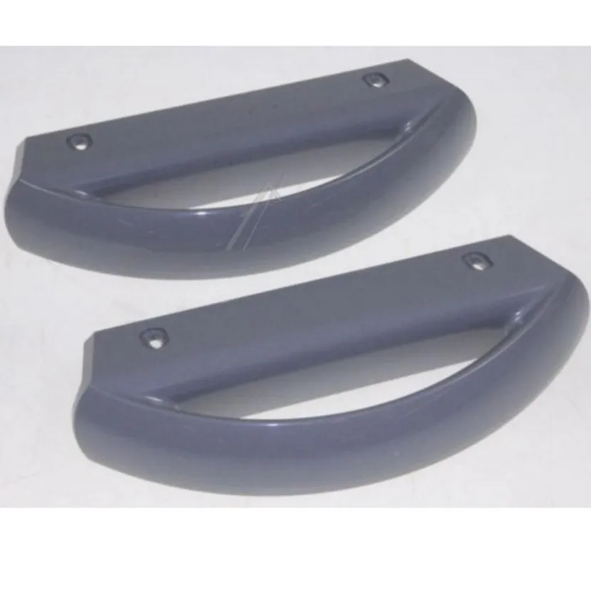 KIT 2PZ MANICI MANIGLIE PORTA FRIGORIFERO AEG ELECTROLUX REX ZOPPAS 20,5cm GRIGI