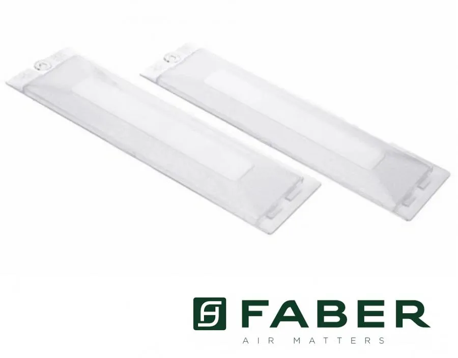 KIT 2PZ Plafoniera CAPPA misura 178 x 50 mm FABER 1330016910