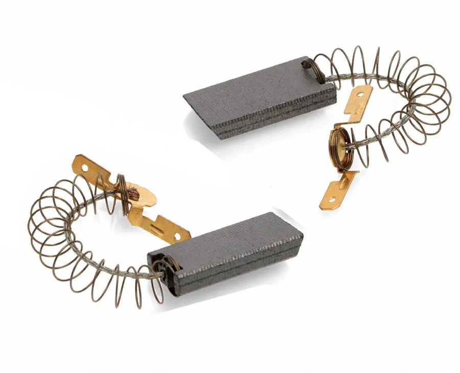 KIT 2PZ spazzole CARBONCINO 5X15X27 motore lavatrice MIELE 1689370