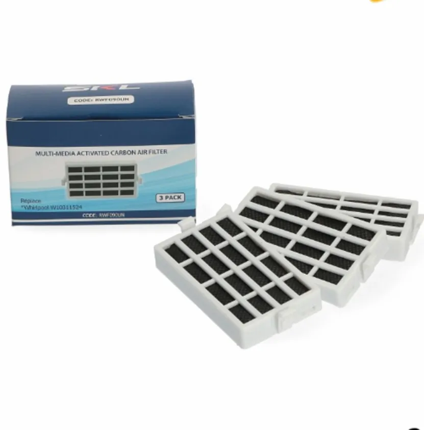 KIT 3PZ FILTRO ANTIBATTERICO COMPATIBILE ARIA FRIGORIFERO WHIRLPOOL