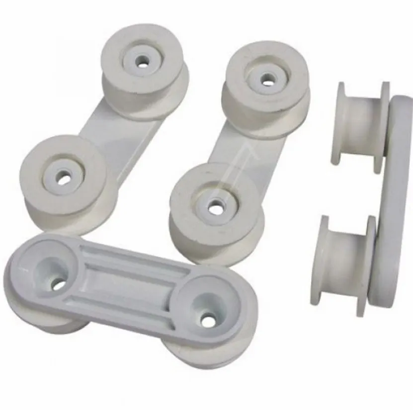 KIT 4PZ. Ruote Cestello lavastoviglie inferiori Electrolux Rex Aeg