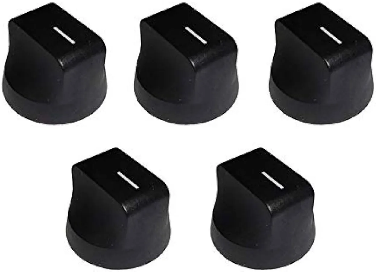 KIT 5PZ MANOPOLE POMELLI PER CUCINE PIANO COTTURA ELECTROLUX REX AEG 50299628003