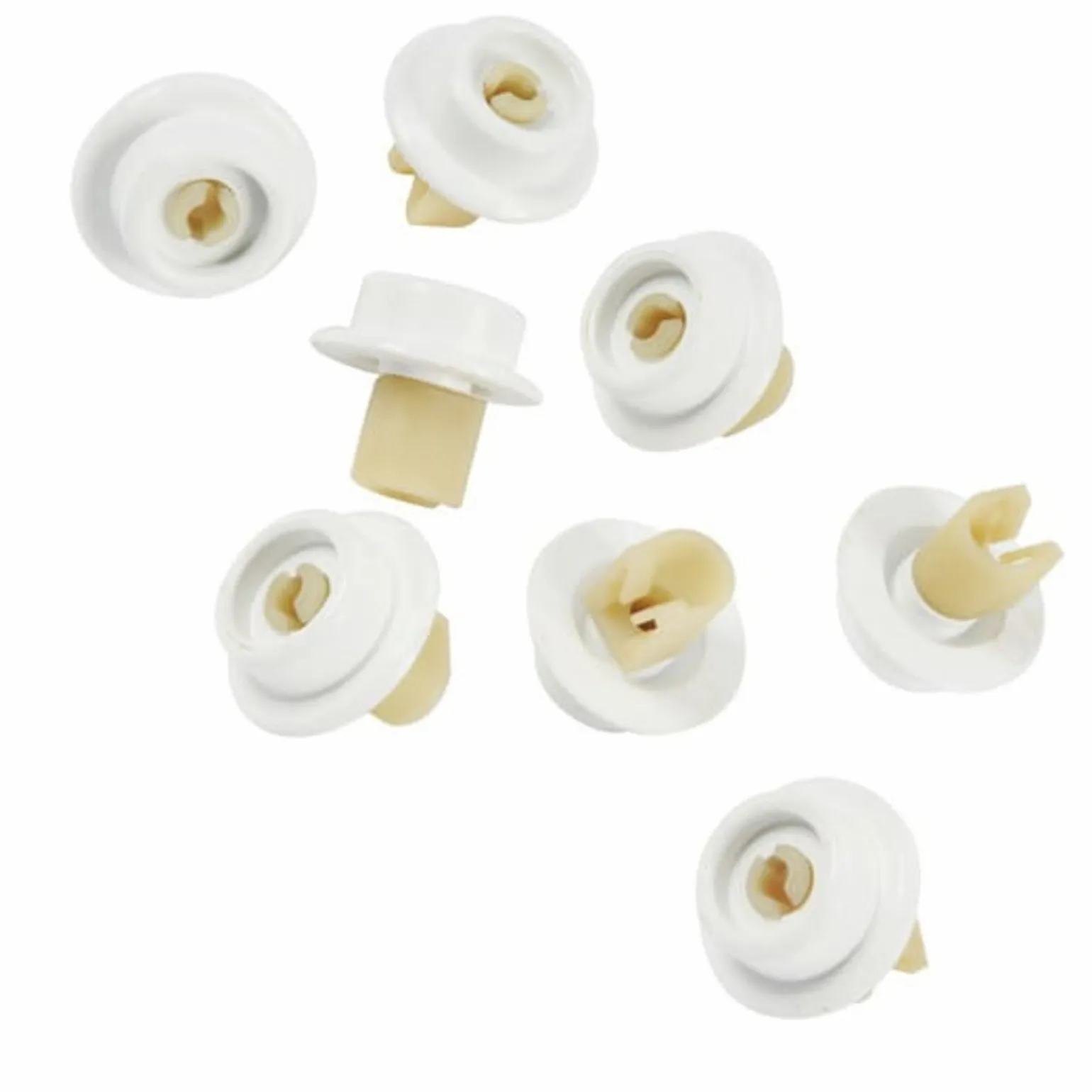 KIT 8 RUOTE CESTELLO INFERIORE LAVASTOVIGLIE REX ELECTROLUX 50279059005