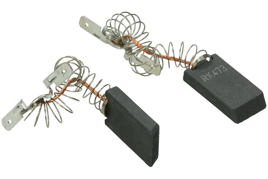 KIT COPPIA CARBONCINI SPAZZOLE MOTORE LAVATRICE MIELE SENATOR 5X15X27