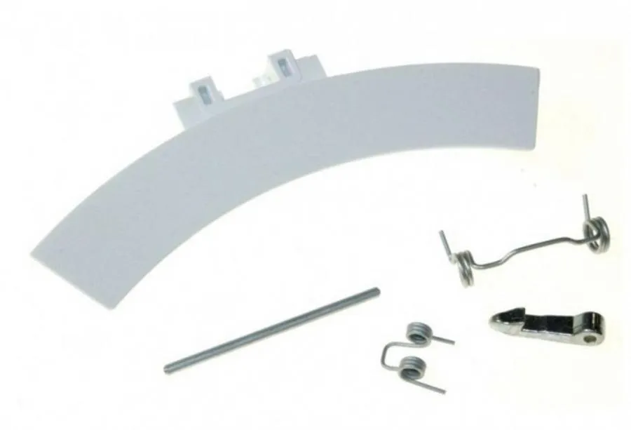 KIT MANIGLIA LEVA PORTA OBLO\' LAVATRICE AEG REX ELECTROLUX 4055193256 ORIGINALE