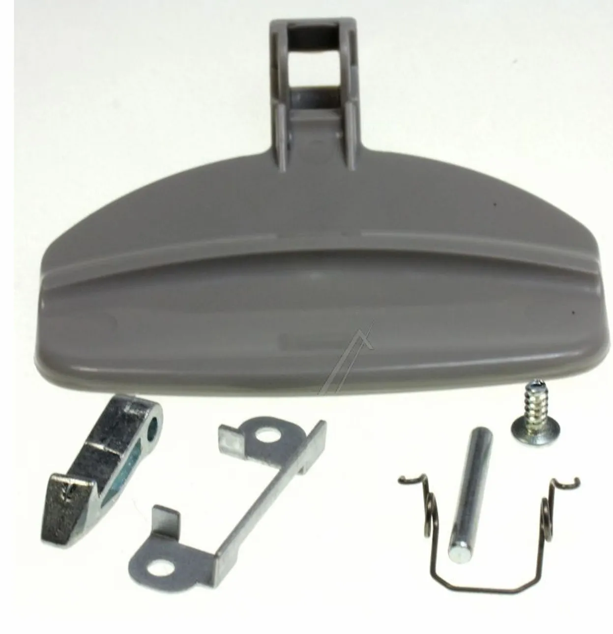 KIT MANIGLIA LEVA PORTA OBLO LAVATRICE CANDY HOOVER ZEROWATT 95X79mm ORIGINALE