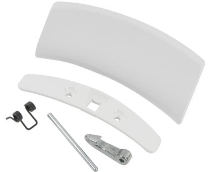 KIT MANIGLIA LEVA PORTA OBLO\' LAVATRICE REX ELECTROLUX AEG 50292022006 ORIGINALE