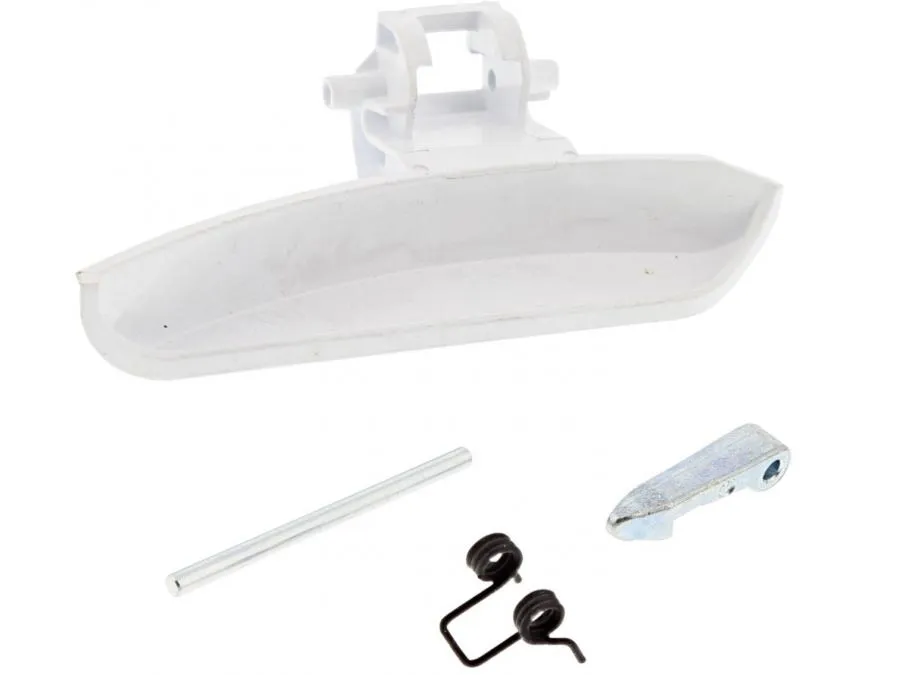KIT MANIGLIA LEVA PORTA OBLO\' LAVATRICE REX ELECTROLUX AEG ORIGINALE 4055392858