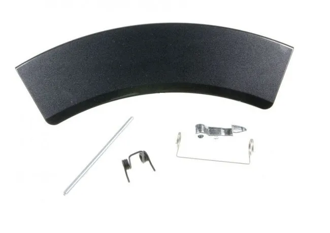 KIT MANIGLIA OBLO\' PORTA LAVATRICE REX AEG ELECTROLUX NERA 4055271565 COMPATIBIL