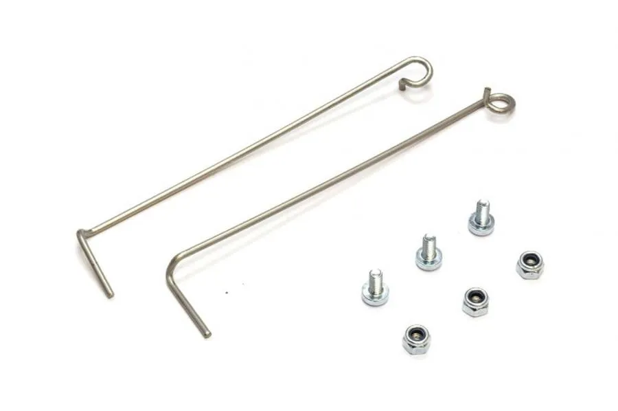 KIT MOLLE SPORTELLO LAVATRICE CARICA DALL ALTO WHIRLPOOL 481209498005 2PZ