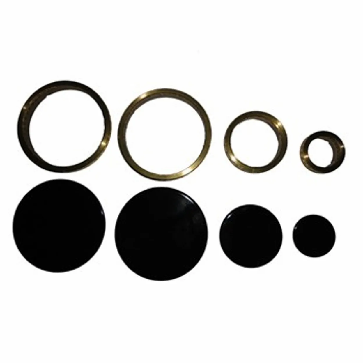 KIT PIATTELLI E CORONCINE CUCINA LOFRA 2 GRANDI 1 MEDIO 1 PICCOLO SAMET NARDI