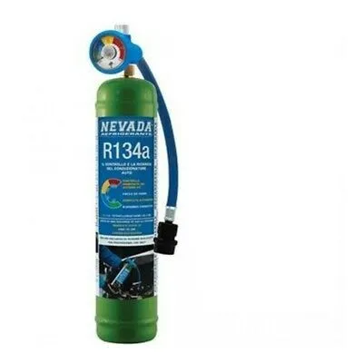 KIT RICARICA GAS FREON R134 A FAI DA TE CONDIZIONATORI AUTOMOBILI CLIMATIZZATORE