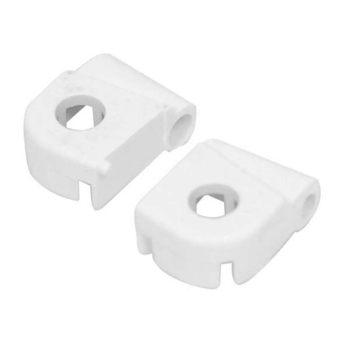 kit SUPPORTI DESTRO E SINISTRO IN PLASTICA CERNIERA LAVATRICE HOTPOINT ARISTON