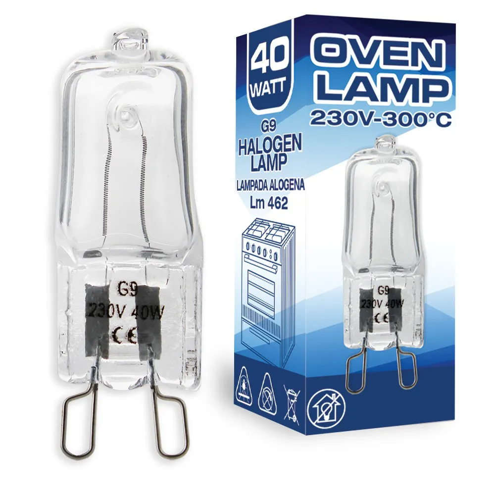 LAMPADINA LAMPADA FORNO CUCINA ELECTROLUX SMEG UNIVERSALE G9 40W