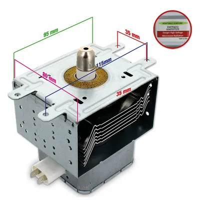 MAGNETRON FORNO MICROONDE SAMSUNG DE LONGHI - MW421