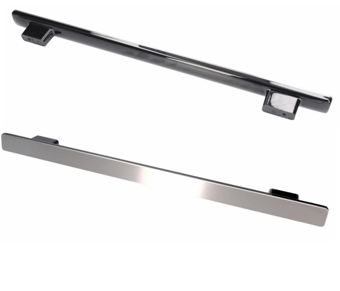 MANIGLIA SILVER MANICO PORTA FORNO WHIRLPOOL ARISTON L.52CM C00374878 ORIGINALE